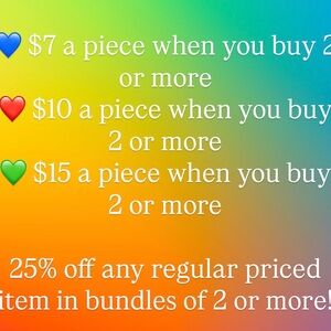 Closet clean out! Start a bundle and I’ll send the correct offer!